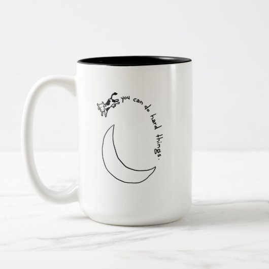 Tasse 2 Couleurs Vous Pouvez Faire des Choses Difficiles (Gauche)