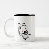 Tasse 2 Couleurs Voyage de libellule (Gauche)