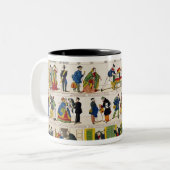 Tasse 2 Couleurs Voyage de rail, c.1850 (Devant gauche)