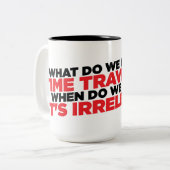 Tasse 2 Couleurs Voyage de temps (Devant gauche)