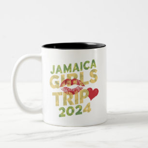 Tasse 2 Couleurs Voyage entre filles en Jamaïque week-end vacances