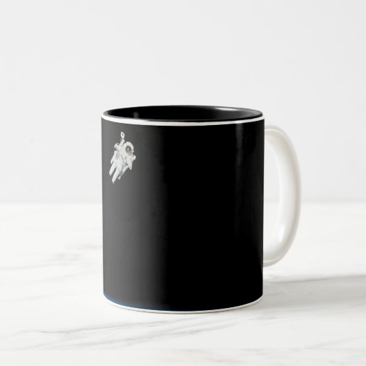 Tasse 2 Couleurs Voyage spatial (Devant droit)