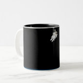Tasse 2 Couleurs Voyage spatial (Devant gauche)
