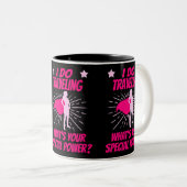 Tasse 2 Couleurs Voyage Superhero Voyager Puissance spéciale (Devant droit)