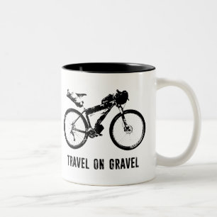 Tasse 2 Couleurs Voyager Sur Le Bikepacking Gravel