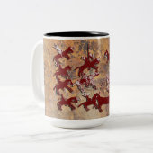 Tasse 2 Couleurs Voyageurs (Devant gauche)
