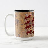 Tasse 2 Couleurs Voyageurs (Gauche)