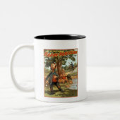 Tasse 2 Couleurs Voyou heureux - empoisonné par le thé ! (Gauche)