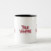 Tasse 2 Couleurs Vrai Vampire Gothique Laisser du sang Conception d (Centre)