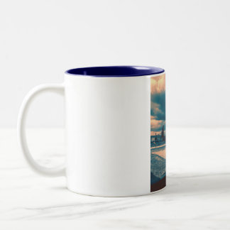 Tasse 2 Couleurs vrai village vrai photo