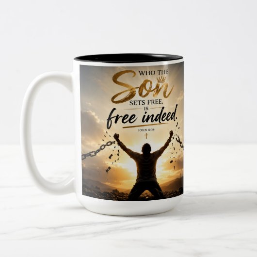 Tasse 2 Couleurs Vraiment libre (Gauche)