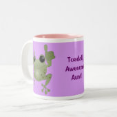 Tasse 2 Couleurs Vraiment Superbe Tante ! (Devant gauche)