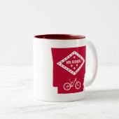 Tasse 2 Couleurs VTT Arkansas (Devant droit)
