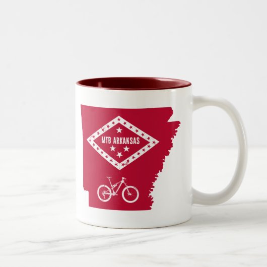 Tasse 2 Couleurs VTT Arkansas (Droit)