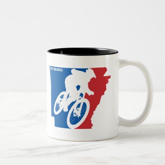 Tasse 2 Couleurs VTT Arkansas (Droit)