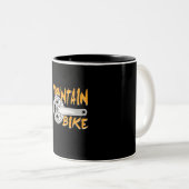 Tasse 2 Couleurs VTT Art (Devant droit)