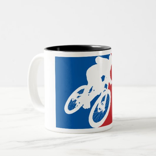 Tasse 2 Couleurs VTT étoile (Devant gauche)