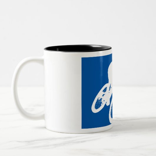 Tasse 2 Couleurs VTT étoile (Gauche)