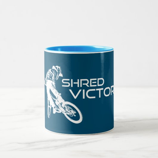 Tasse 2 Couleurs VTT Shred Victor Idaho (Centre)