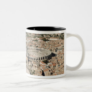 Tasse 2 Couleurs Vue aérienne de la ville avec