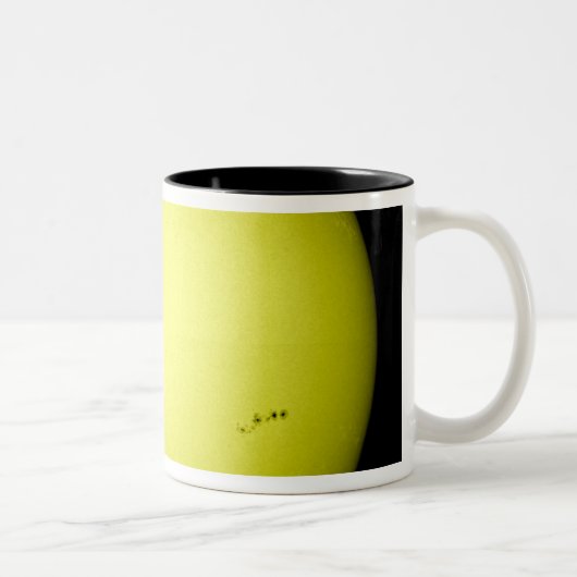 Tasse 2 Couleurs Vue complète du soleil (Droit)