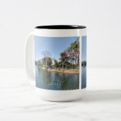 Tasse 2 Couleurs vue côté lac (Devant gauche)