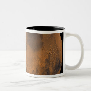 Tasse 2 Couleurs Vue couleur globale de Mars