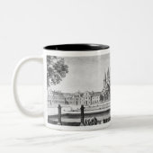 Tasse 2 Couleurs Vue d'abbaye de Cluny (Gauche)