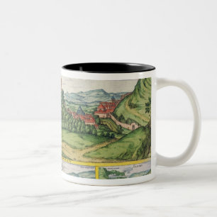 Tasse 2 Couleurs Vue d'Alhambra, de 'Civitates Orbis Terrar