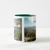 Tasse 2 Couleurs Vue de château de Hearst (Centre)