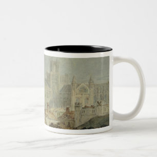 Tasse 2 Couleurs Vue de Joseph Mallord William Turner d'Ely