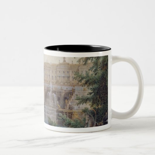 Tasse 2 Couleurs Vue de la cascade marneuse (Droit)