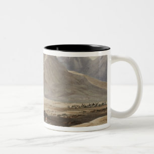 Tasse 2 Couleurs Vue de la montagne de Baba-Naunee, des 'croquis i