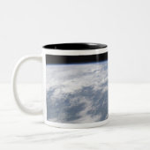 Tasse 2 Couleurs Vue de la planète Terre depuis l'espace (Gauche)
