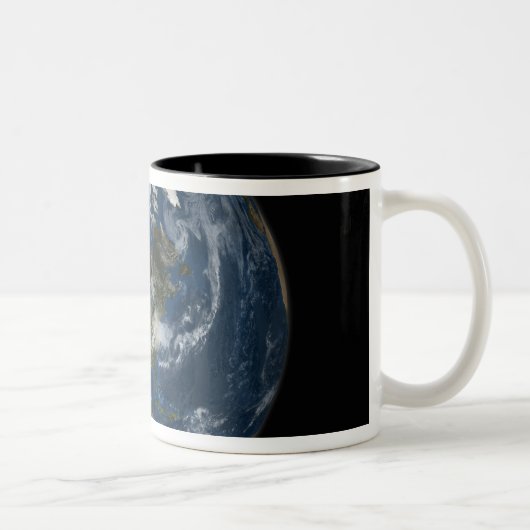 Tasse 2 Couleurs Vue de la Terre (Droit)