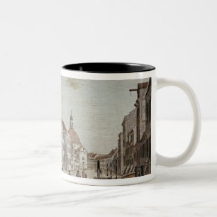 Tasse 2 Couleurs Vue de Mauer Strasse, Berlin, 1776