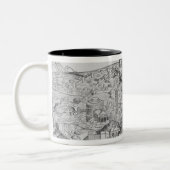 Tasse 2 Couleurs Vue de Rome, 1493 (Gauche)