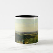 Tasse 2 Couleurs Vue des sommets de Suresnes (Centre)