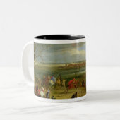 Tasse 2 Couleurs Vue du siège de Dole (Devant gauche)