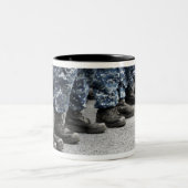 Tasse 2 Couleurs Vue en faible section des marins (Centre)