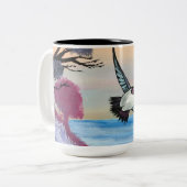 Tasse 2 Couleurs Vue Oiseaux (Devant gauche)