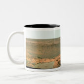 Tasse 2 Couleurs Vue panoramique de Mars (Gauche)