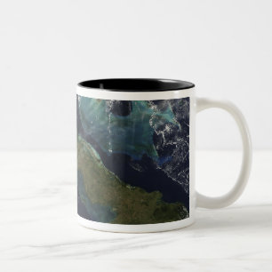 Tasse 2 Couleurs Vue satellite du Cuba