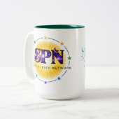 Tasse 2 Couleurs Vue SPN de la vie (Devant gauche)