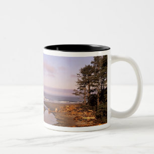 Tasse 2 Couleurs WA, parc national Olympique, Kalaloch Beach et Kal