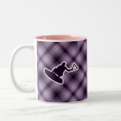 Tasse 2 Couleurs Wakeboarder pourpre (Gauche)