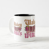Tasse 2 Couleurs Wakey Wines (Devant gauche)