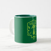Tasse 2 Couleurs Walleye Fishing Canada (Devant gauche)