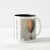 Tasse 2 Couleurs "Wanderlust Aerials" (Devant droit)