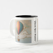 Tasse 2 Couleurs "Wanderlust Aerials" (Devant gauche)